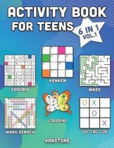 Activity Book for Teens