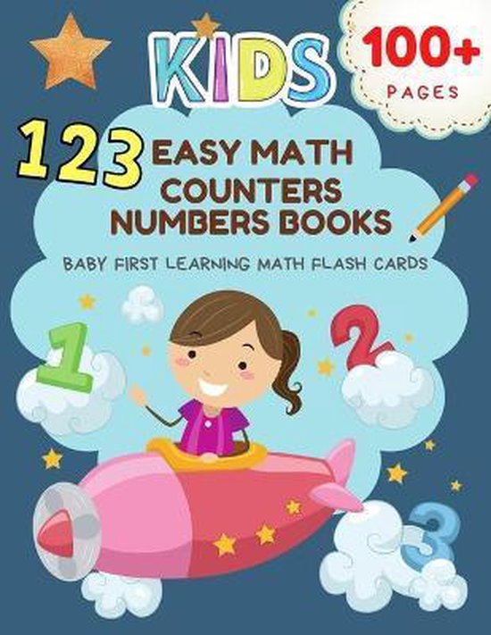 123 Easy Math Counters Numbers Books Baby First Learning Mat ... - cover