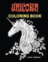 Unicorn Coloring Book for Teens