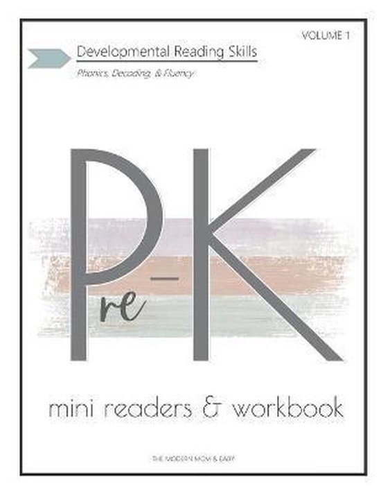 Pre-K Developmental Reading Skills Workbook - cover