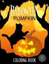 Halloween pumpkin coloring book for kids