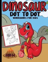 Dinosaur Dot To Dot Workbooks For Kids