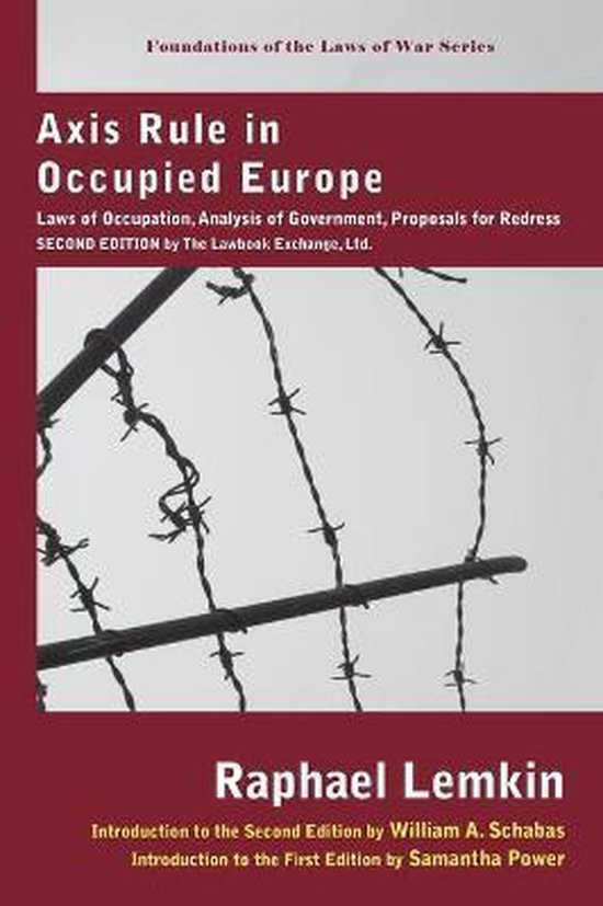 Axis Rule in Occupied Europe - cover