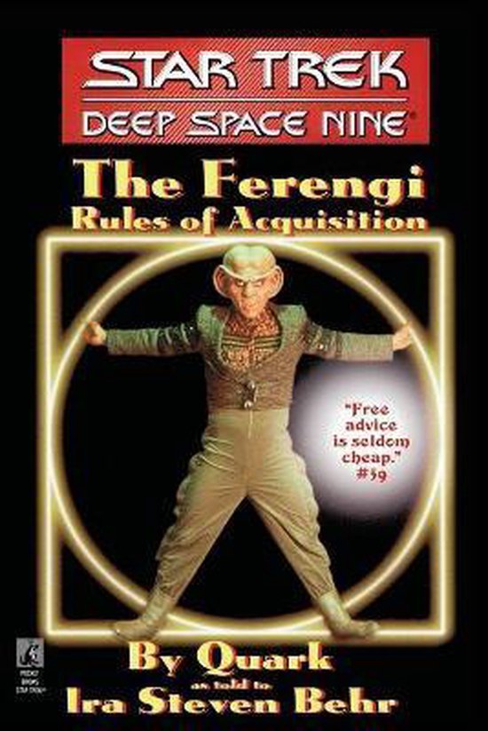 Boek cover The Ferengi Rules of Acquisition van Ira Steven Behr (Paperback)