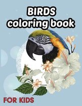 Birds coloring book for kids
