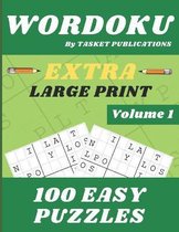 Wordoku - Extra Large Print - 100 Easy Puzzles