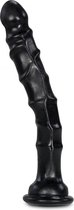 XXLTOYS - Aidan - Dildo - Inbrenglengte 19 X 3 cm - Black - Uniek Design Realistische Dildo – Stevige Dildo – voor Diehards only - Made in Europe