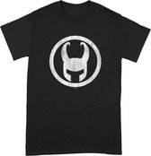 Loki - Loki Icon T-Shirt Zwart