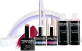 TOPCODE Cosmetics gellak starterspakket - Basic Starter Set - Gellak MCBS01- incl. 1 rode kleur