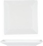 Panorama Broodbord - 15.5x15.5cm - Wit - Vierkant