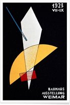 JUNIQE - Poster László Moholy-Nagy - Card for a Bauhaus Exhibition,