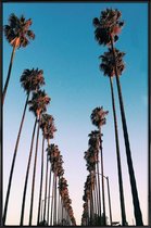 JUNIQE - Poster met kunststof lijst Wanna Be in LA by @samfn -13x18