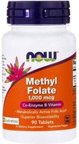 NOW Foods Methyl Folate, 1000mcg - 90 tabs