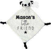 Knuffeldoekje panda little friend met naam-persoonlijk kraamcadeau