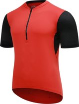 Protective Fietsshirt P-move Heren Polyester Rood/zwart Maat 5xl