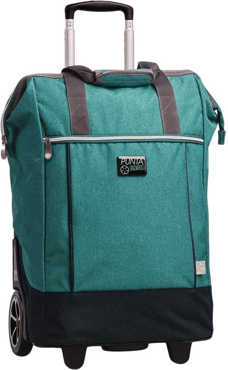 Punta Shopping Trolley 38 X 62 X 28 Cm Polyester Petrolblauw