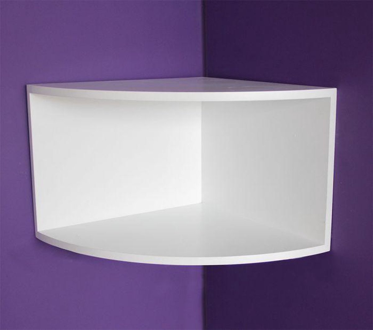 SAFE Elegante hoekplank - wit - 40 x 40 x 27 cm