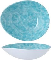 Streetfood Go Azzurro Diep Bord - 19.5x16cm - Melamine