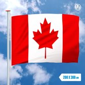 Vlag Canada 200x300cm - Glanspoly