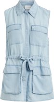 Vila VITAYLOR RUPI WAISTCOAT - Light Blue Light Blue