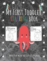 My First Toddler Coloring Book