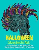 Halloween Coloring Book For Adult