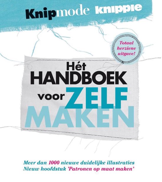 Cover van het boek 'Het handboek voor zelfmaken' van Knip Mode