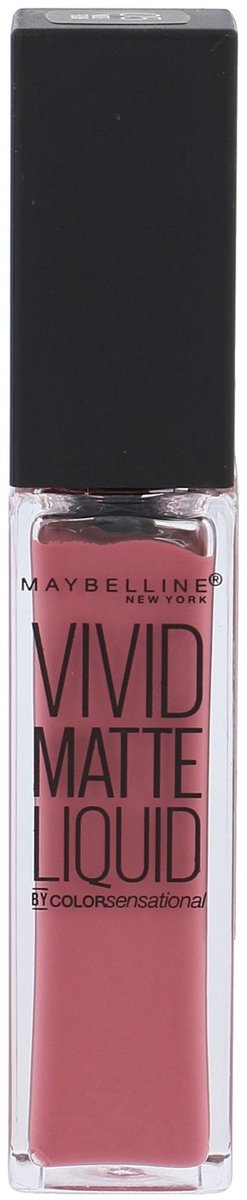 Maybelline Vivid Matte Liquid - 05 Nude Flush - Nude Roze -  Lippenstift