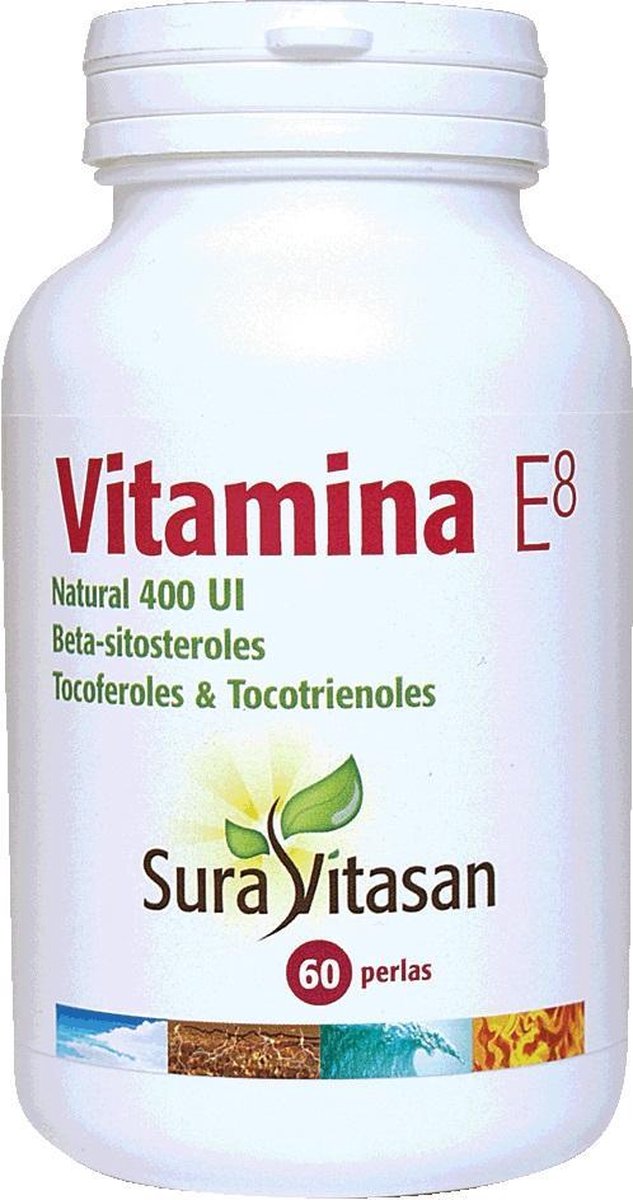 Sura Vitas Vitamina E8 Natural 400ui 60pe