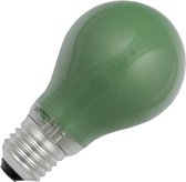 Schiefer halogeenlamp E27 Grote Fitting 20w gls 60x105 230v groen 2800k