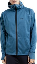 Craft Craft Charge Hooded Sweatvest Sportvest - Maat S  - Mannen - blauw