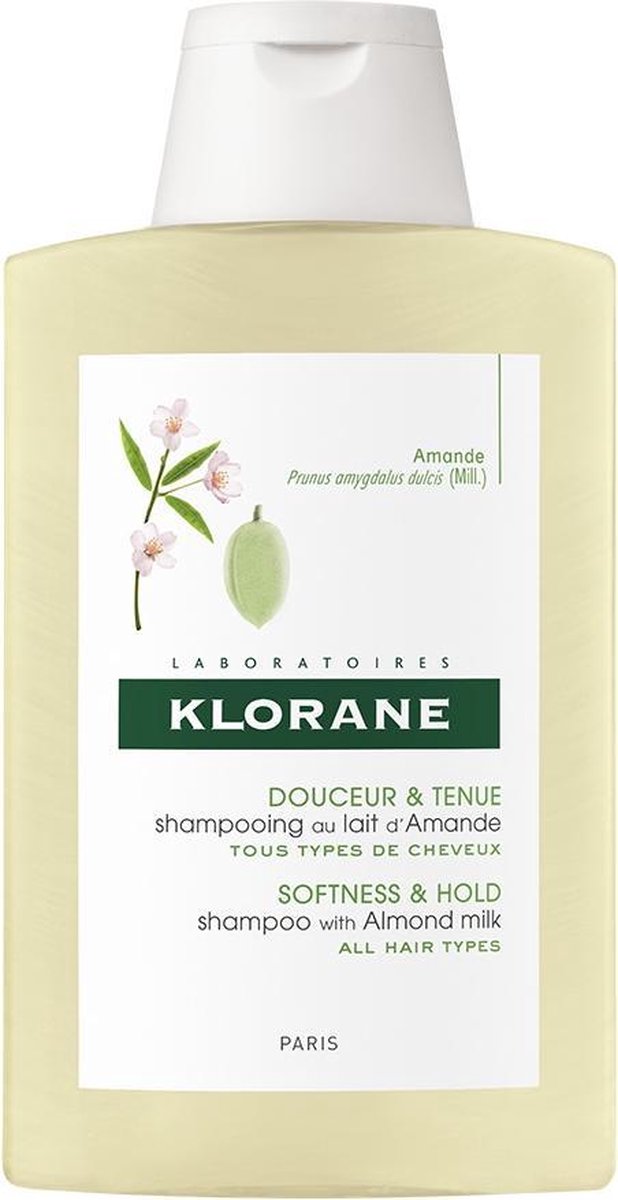 Klorane shampoo volumateur met amendelmelk 200ml