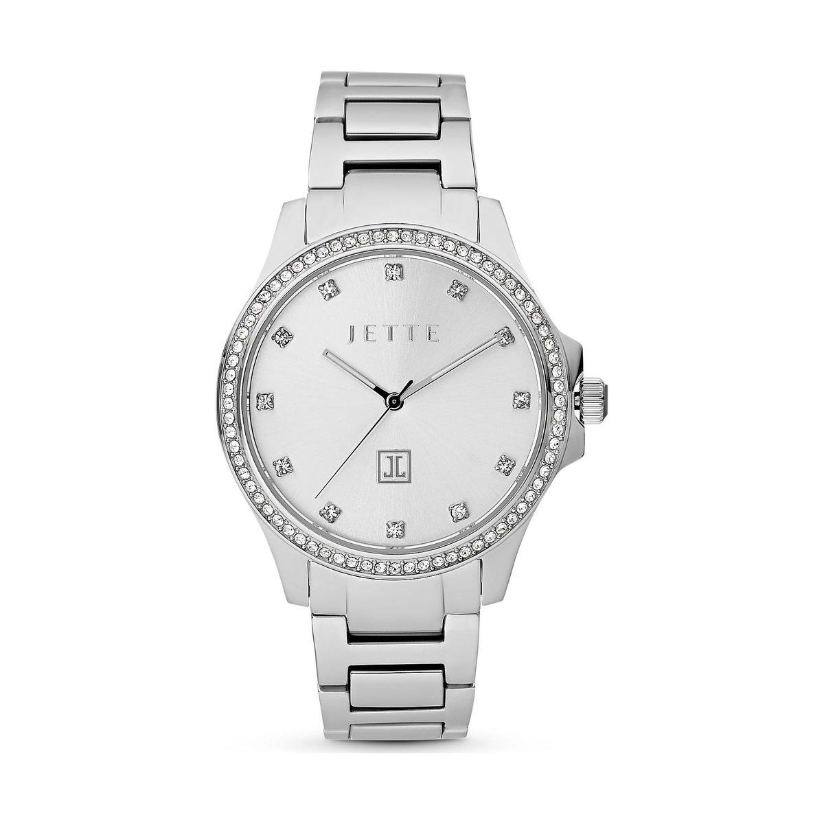 JETTE dames horloges quartz analoog One Size Zilver 32012787