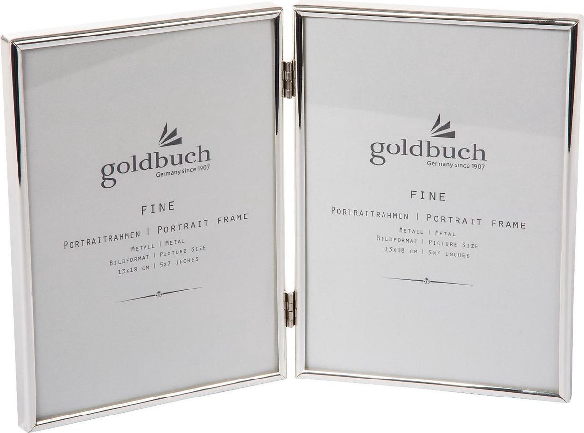 Goldbuch Fotolijst Fine Double - Zilver - 15x20 cm
