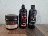 Oh my hair geschenkpakket - haarmasker - keratine shampoo - restoring conditioner