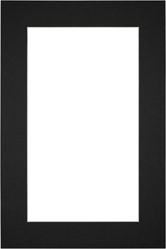 Votre Déco Passe-Partout - Format cadre 30x45cm - Format photo 20x35 cm - Zwart