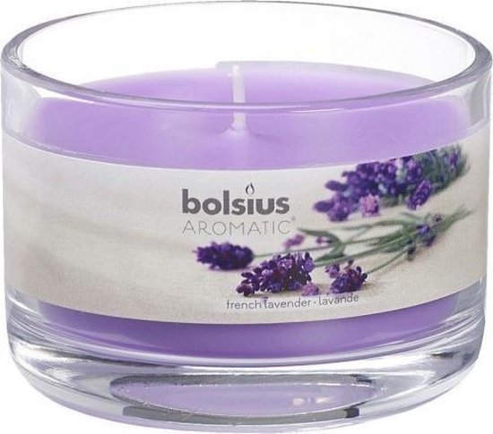 Bolsius Geurglas  63/90 Lavender
