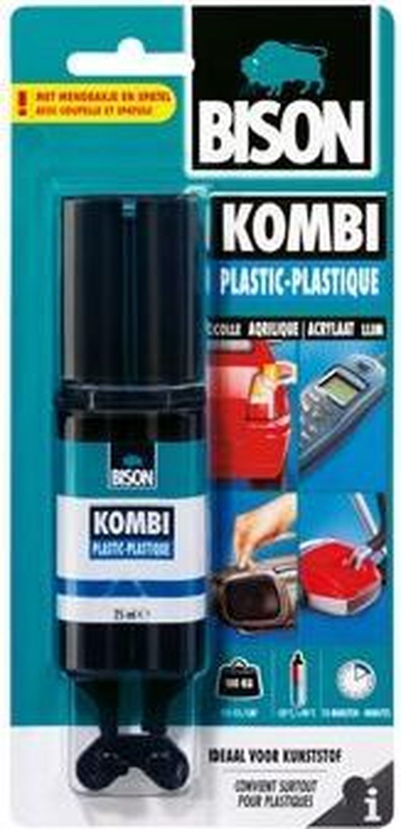 Bison Kombi Plastic 2K Kunststoflijm | bol.com