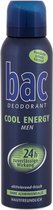 Bac - Cool Energy Men 24H Deospray