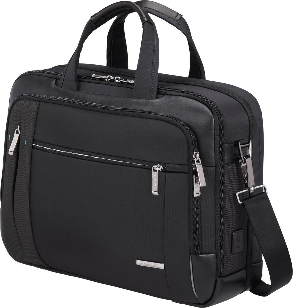 Samsonite Laptopschoudertas - Spectrolite 3.0 Bailhandle 15.6" Exp Black