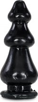 XXLTOYS - Ange - XXL Plug - Inbrenglengte 18 X 7.3 cm - Black - Uniek design Buttplug - Stevige Anaal plug - Made in Europe