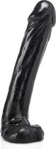 XXLTOYS - Jos - Large Dildo - Inbrenglengte 32 X 7 cm - Black - Uniek Design Realistische Dildo – Stevige Dildo – voor Diehards only - Made in Europe