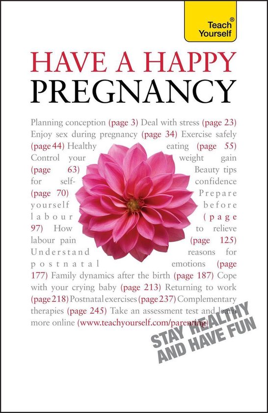 Have A Happy Pregnancy: Teach Yourself - cover