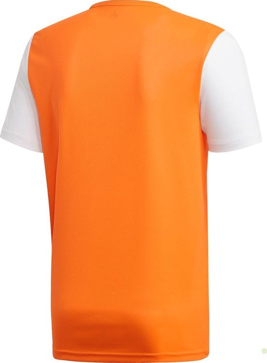 adidas Estro 19  Sportshirt - Maat M  - Mannen - oranje/wit