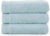 Bamatex Home Textiles - Collectie Emotion - Handdoek - 50*100 cm – SHADY BLUE - set van 3 stuks - Egeïsche gekamde katoen- 540 g/m2