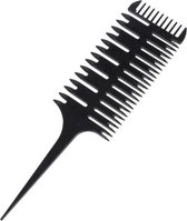 Highlight peigne - balayage - Point peigne - coiffeur - met en évidence la coloration des cheveux - 4 en 1