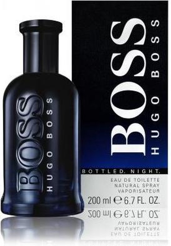 verraad viering vertel het me Hugo Boss Boss Bottled Night Eau De Toilette Spray 200 ml for Men | bol.com