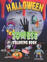 Halloween Zombie Coloring Book: Halloween Lover Gifts