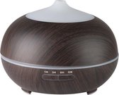 ACTIVE Aroma Diffuser Luchtbevochtiger Spa 06 Donker Hout 400ml + Timer