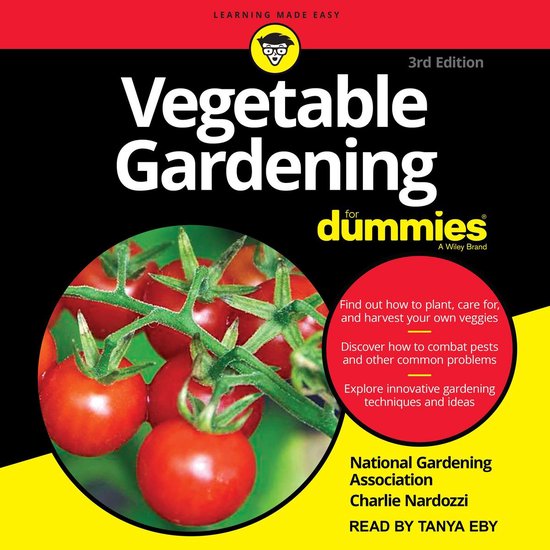 Vegetable Gardening For Dummies - cover